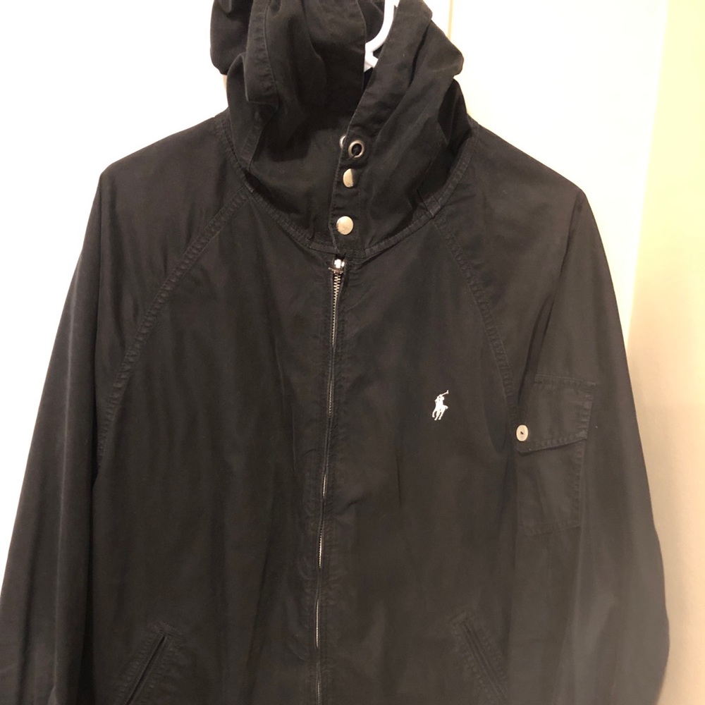 Black light weight Ralph Lauren Polo jacket